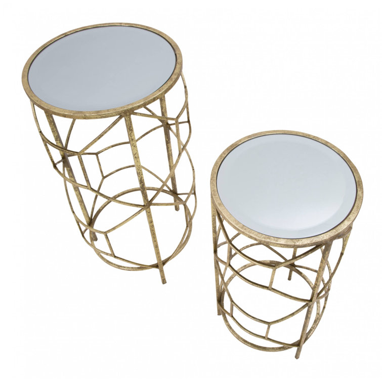 Fairmont Park Minisink 2 Piece End Table Set Wayfair.co.uk